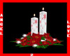 Poinsetta Candle