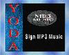 Sign mp3 music
