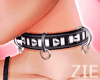 Skull Stripes Choker