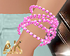 Pink Pearls Bracelets