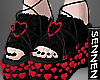 heart sandals