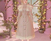 frilly coat pink