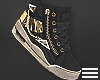 j. Sneaker Black/Gold