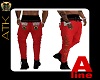 ATK Red Cargo Jeans