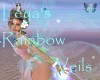 Leya's rainbow veils