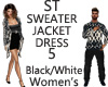 ST JACKET Dress 5 B/W