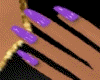 SM Hot Purple Nails