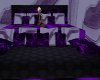 purple poseless bed