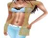 ice gold woman outfit