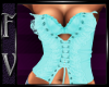 ~F~ Sexy Corset in Teal