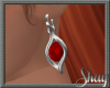Cupid Ruby Earrings