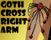 Goth Cross Right Arm