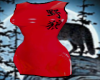 red ww dress