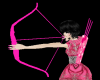 Pink Polka Bow and Arrow