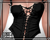 !! corset black