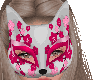 Kitsune Fox Pink Mask