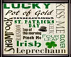 *L*St Patrick Canvas Art