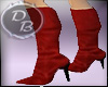 DB Leather Boots Red