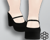 ❄ Black Cutie heels