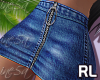 RL - Short Denim Skirt