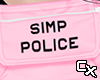 Simp Police Vest Pink F