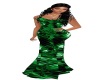 Green Ripple Dress
