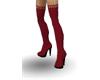 {0}Red thigh high Boots