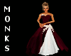 Burgandy Ice Gown