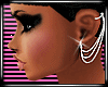 <P>Diamond Chain Earring