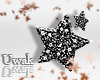 Black Stars Earrings