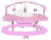 {BA69} Pink bears walker