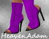 Isabella heels purple