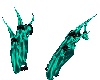 Fire Horn(teal)