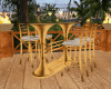 Beach Bar Table Set