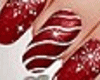 Xmas Red Nails