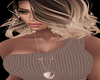 Taupe Belted Dress