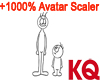KQ +1000% Avatar Scaler