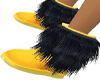 Black yellow Snow boots*