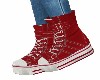 RED  SNEAKER  BOOTS - F