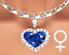 !Heart Diamond sapphire