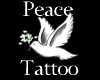 Female Peace Dove Tattoo