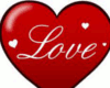 love heart sticker