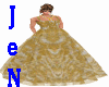 Laces Gold Dress