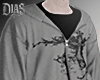 𝓓. Gray Hoodie