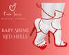 Baby Shine Red Heels