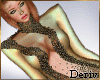 Sil long dress gold