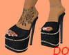 ALEXA BLACK HEELS