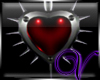 -N- Spiked Ruby Heart