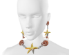 (7K)SeaShell Jewelry Set