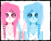 Furry Pixel Dolls (p&b)